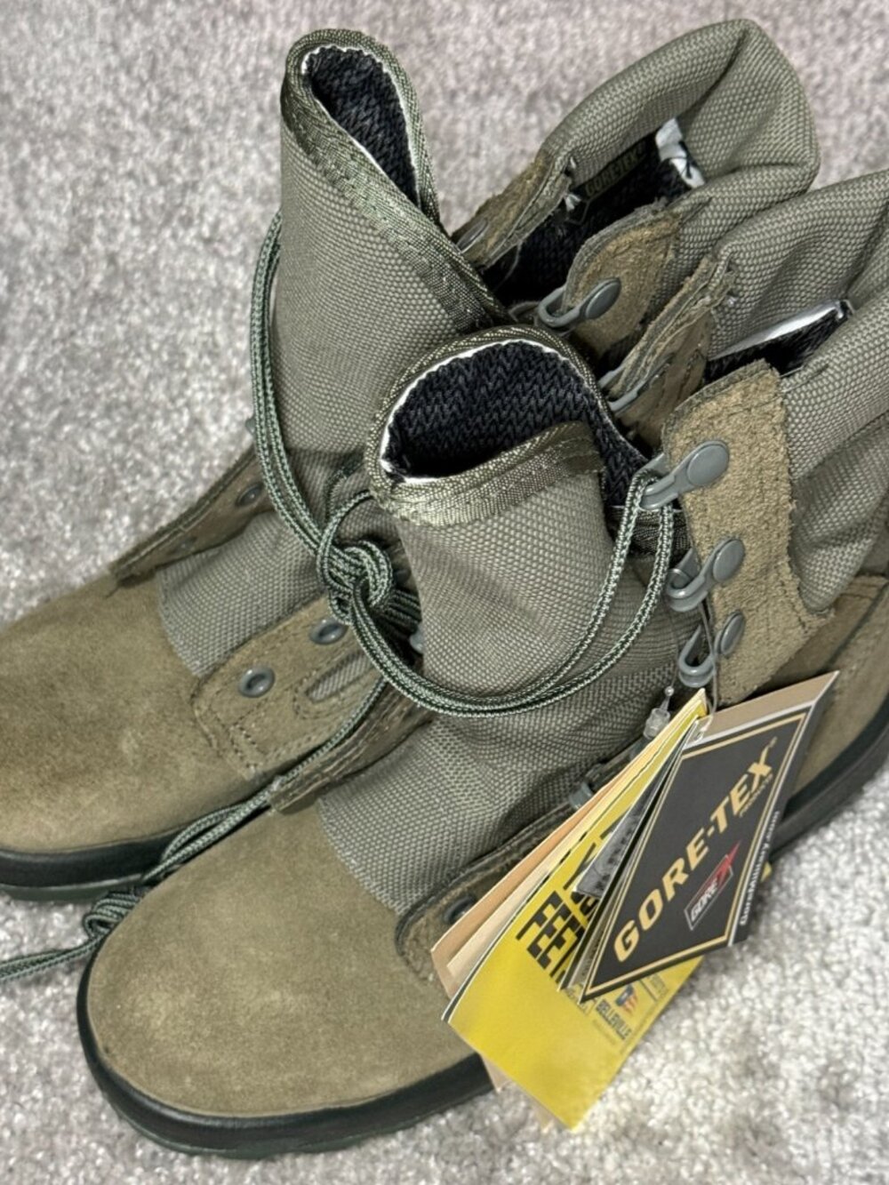 Belleville FAFTW 4.0 RF Waterproof Air Force Combat Boots Sage Brown Military